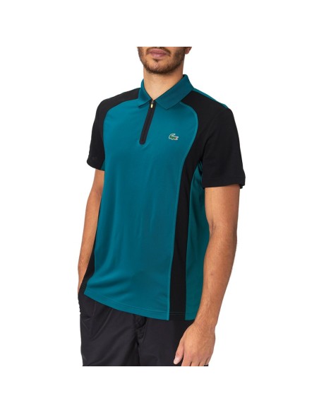 Polo Lacoste Dh9270 Y3e Danube/Black | Ofertas de pádel